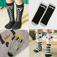 Одежда для новорожденного, гетры для мальчиков, шелковые чулки для малышей, теплые детские гетры в стиле лисы с рисунком панды, шелковые гетры