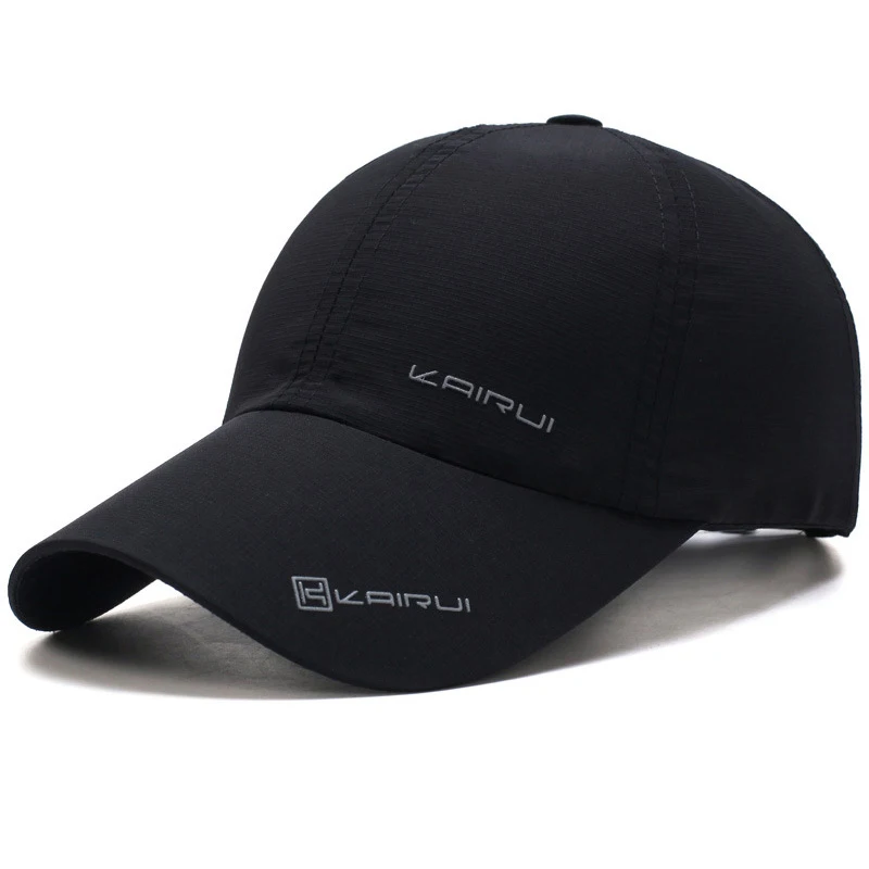 Однотонная летняя кепка, фирменная бейсболка для мужчин и женщин, кепка для папы, бейсболка, кепки для мужчин, Bones Masculino - Цвет: Черный