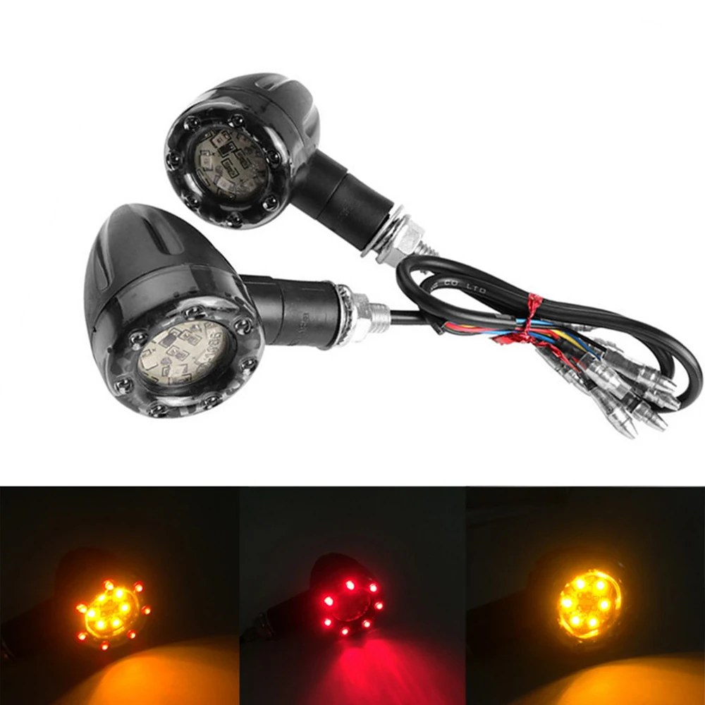 

Universal Motorcycle Turn Signal Light Brake Light For HONDA vfr 1200f dct cbr 600 f4i cbr 250r For SUZUKI intruder gsr 750 etc.