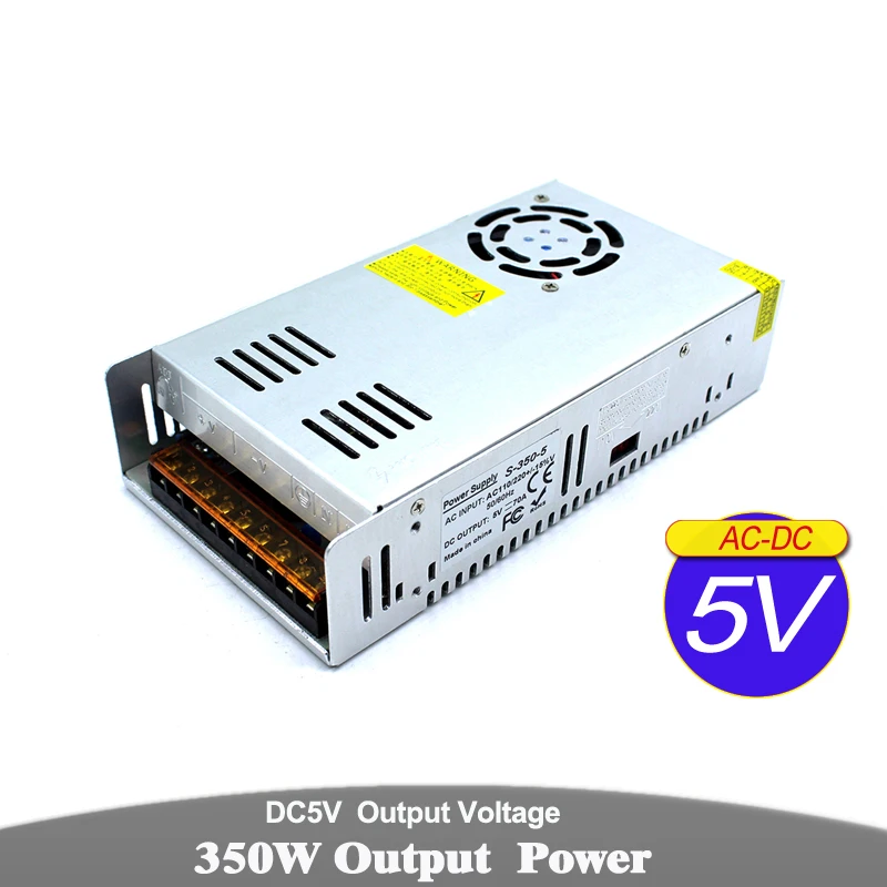 Источник питания DC 5V 12V 24V 25W 100W 150W 200W 250W 300W 350W светодиодный трансформатор