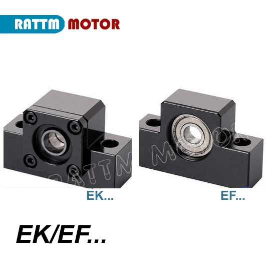 1 комплект EK/EF. 8/10/12/15/20/25/30 Поддержка для шариковая винтовая пара концевой Поддержка s для ЧПУ XYZ запчасти