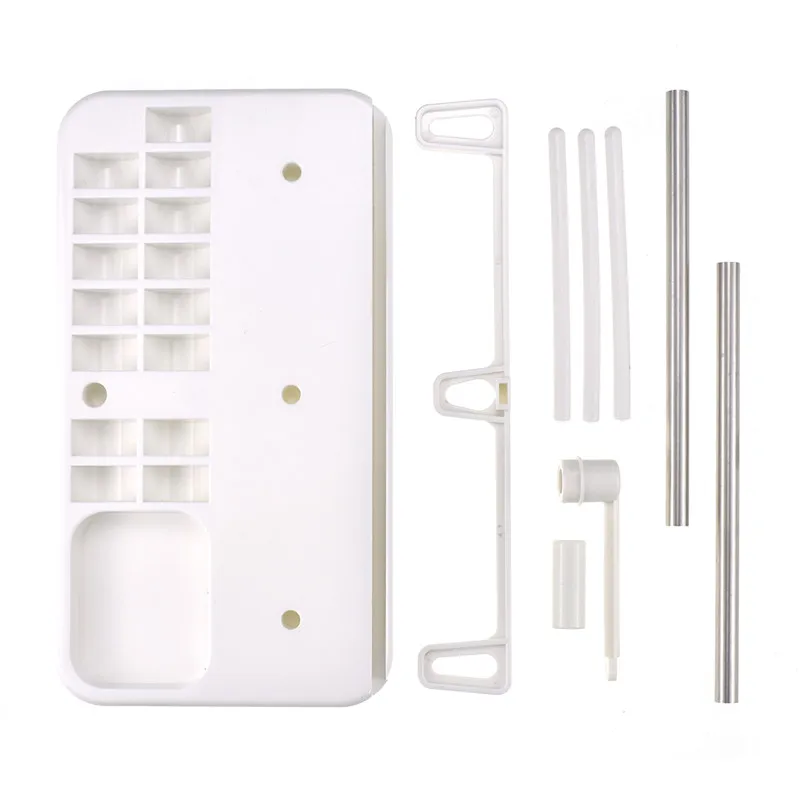 Embroidery Thread Stand 3 Spools Stand Holder Multifunction Thread Quilting Rack Sew Home Sewing Wire Frame Product Organizer (4)