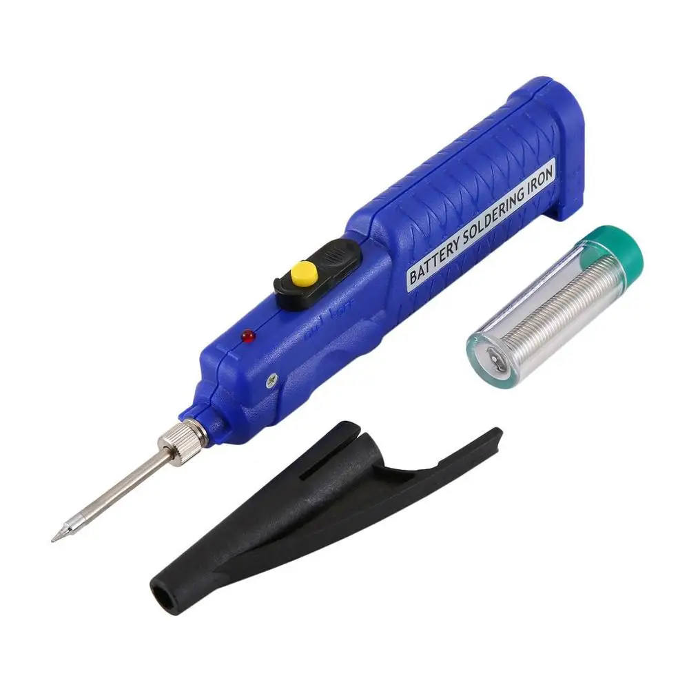 

8W 4.5V Portable Electric Iron Battery Powered Soldering Iron Tool Electric Pen Solder Tin Wire Mini Welding Tools Drop Shipping