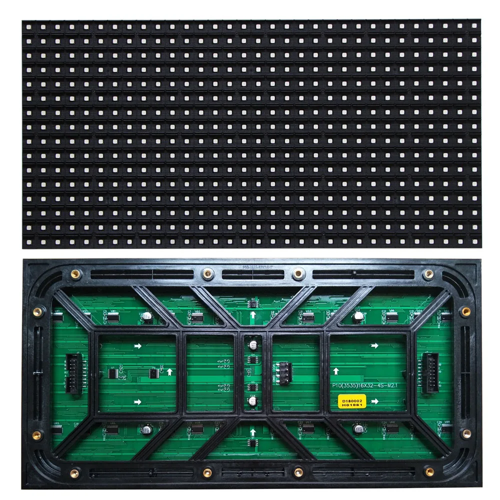 103*55 см RGB Полноцветный P10mm изготовленный на заказ мульти линейный наружный