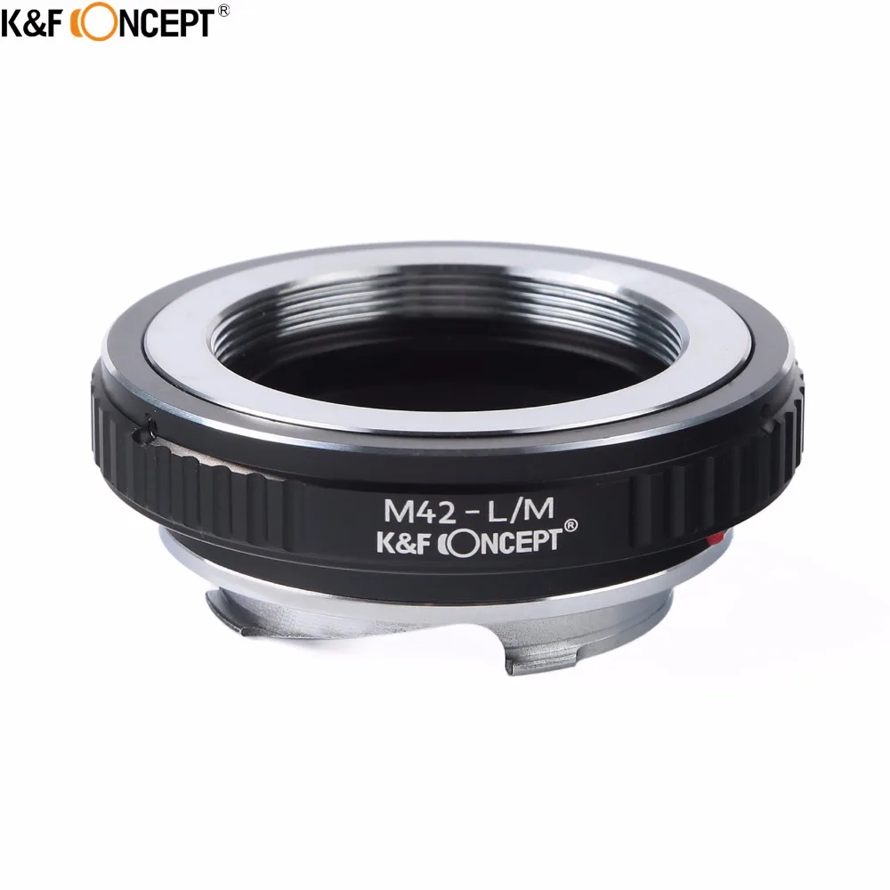 

K&F CONCEPT M42-L/M High Quality Camera Lens Adapter Ring for M42 Screw Mount Lens to for Leica L/M Mount Camera Body