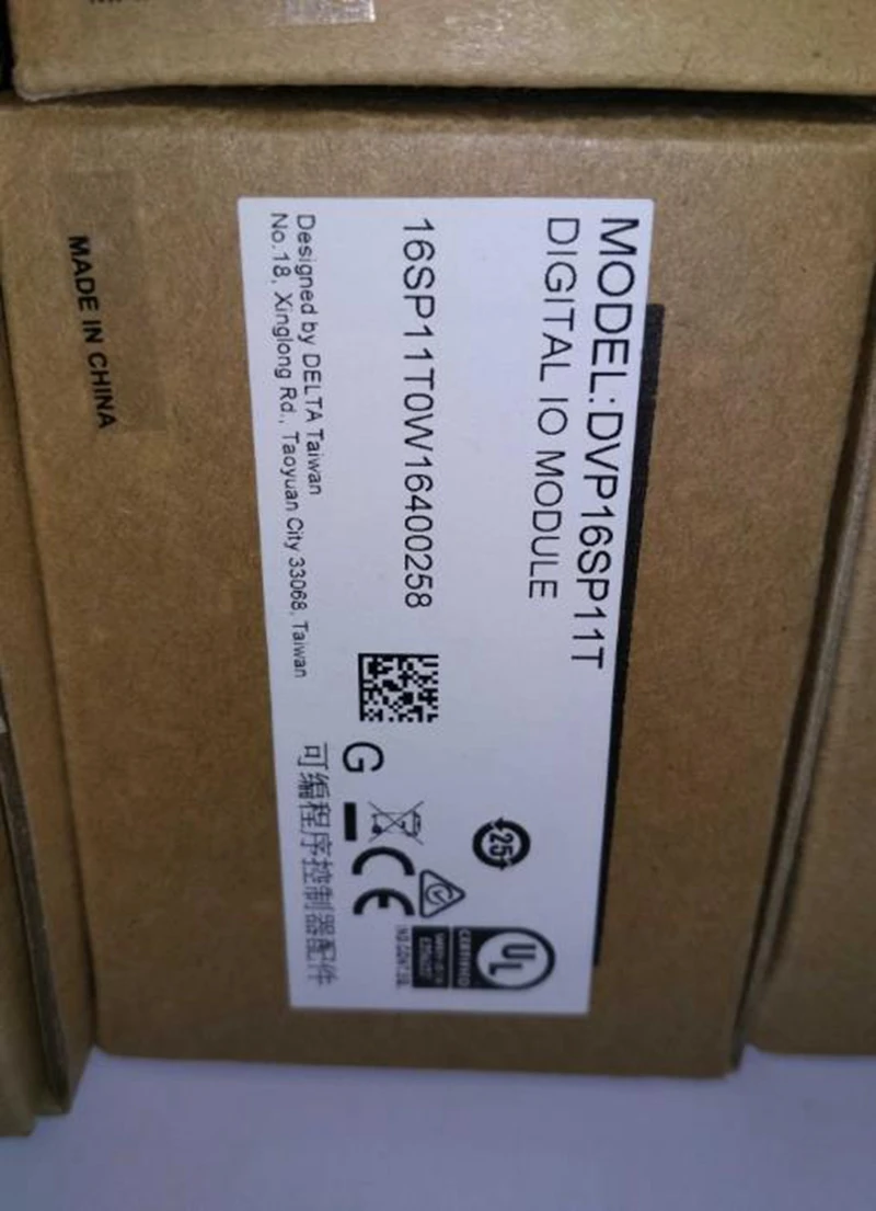 

DVP16SP11T delta new boxed 8DI 8DO Transistor output PLC module