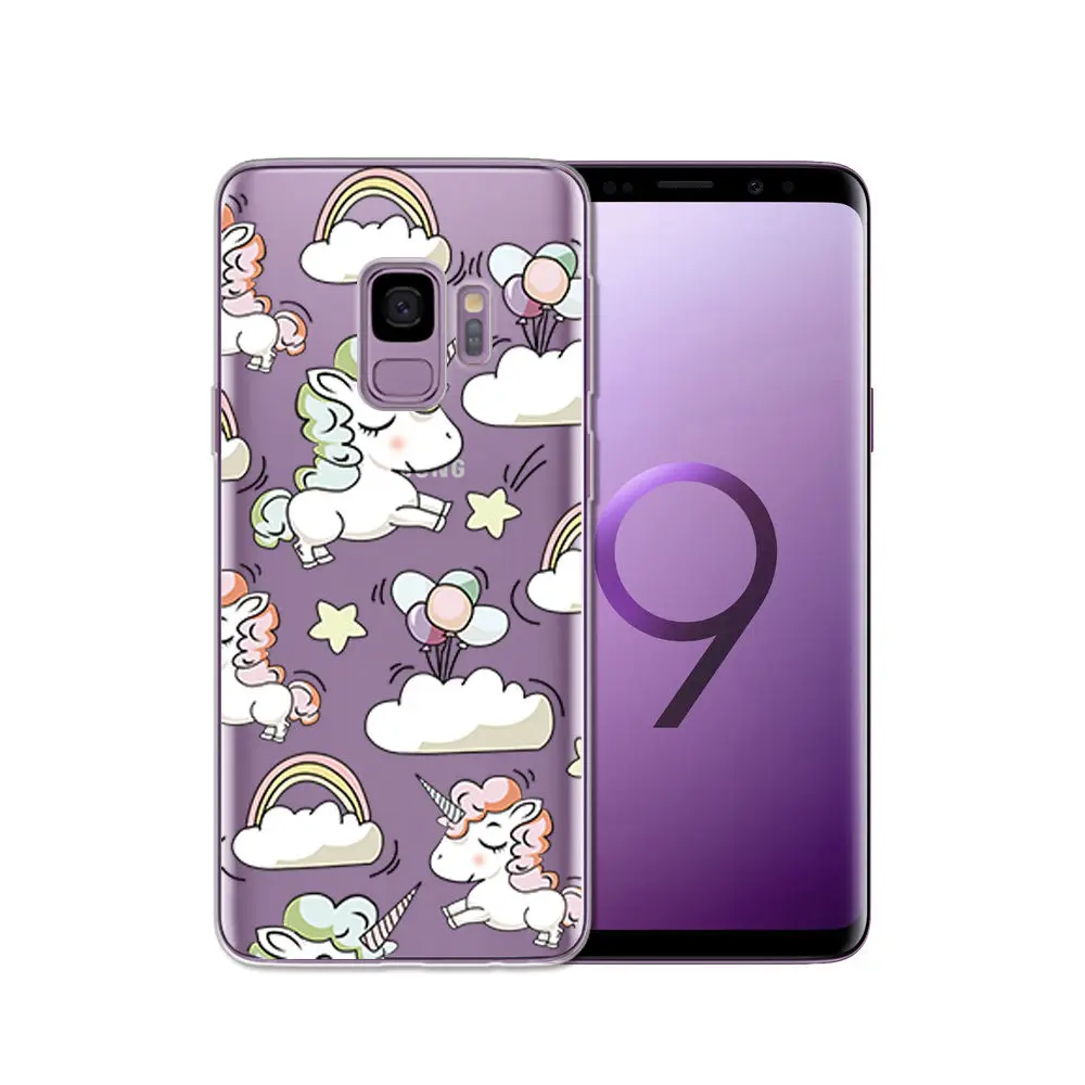 Arvin Silicone Case FOR Samsung Galax s5 S6 S7 S8 Clear Protective case FOR Samsung S6 edge S8 Plus S9 Plus Soft TPU Phone Cover (1)