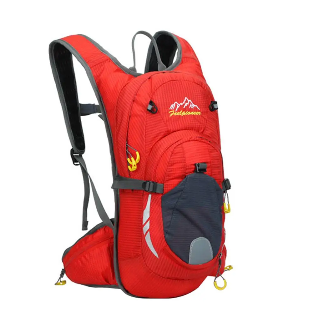 Велосипед мешок езда на велосипеде Горный рюкзак унисекс Водонепроницаемый дышащий спортивный рюкзак сумка - Цвет: Красный