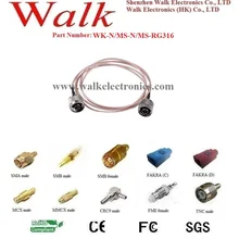 N Мужской кабель обратной связи: N Мужской прямой к N Мужской прямой с кабель RG316