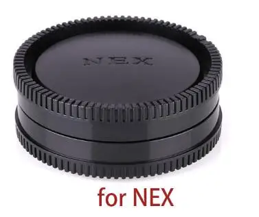Крышка корпуса камеры с задней крышкой Пыленепроницаемая защита для Canon Eos Nikon N1 sony Nex Pentax PK Olympus Micro M4/3 Fuji FX Mount - Цвет: for nex