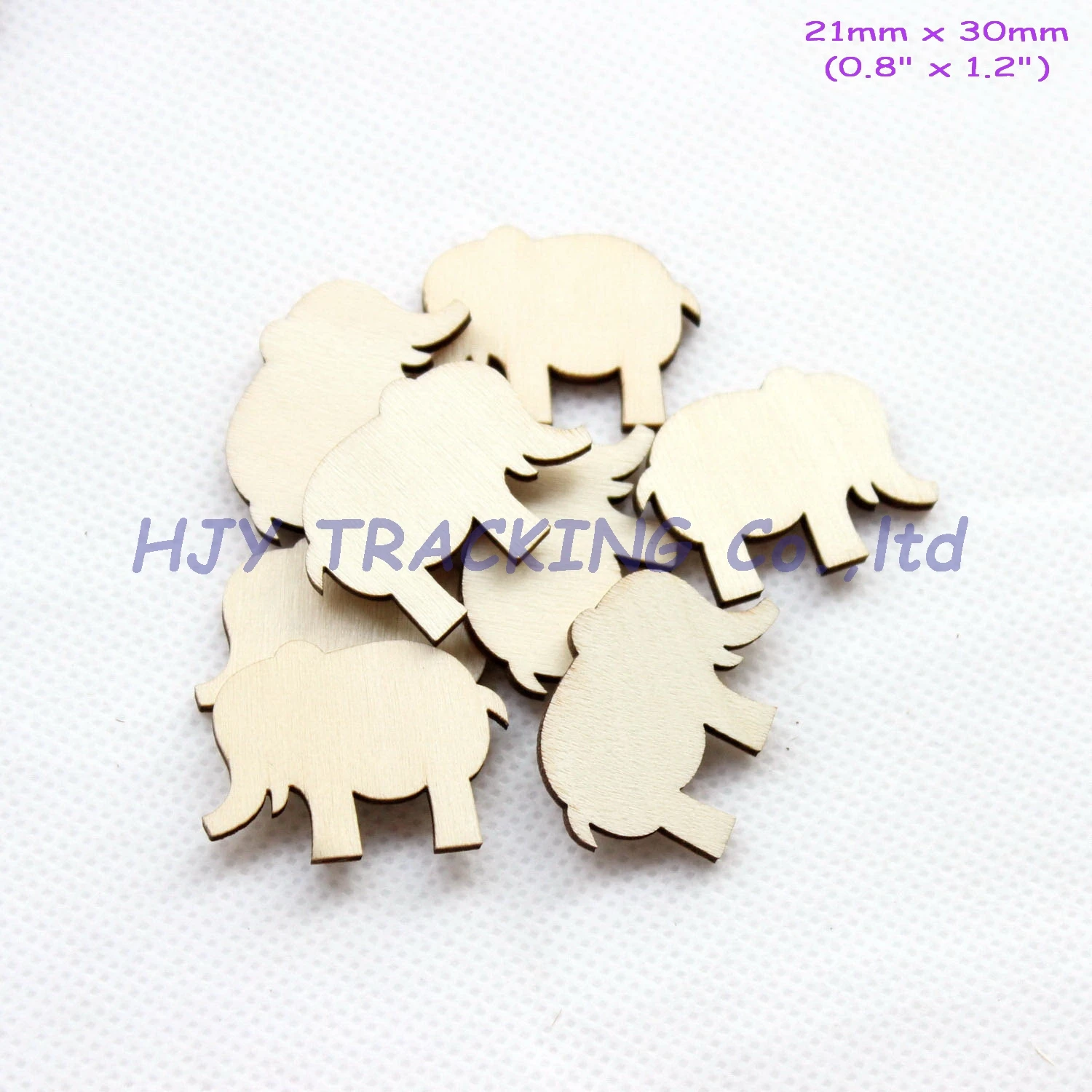 

(50pcs/lot) 30MM Blank Rustic Elephant Brooches (no pin )Oranments Unfinished Wooden Supply Cutout 1.2"-CT1480B
