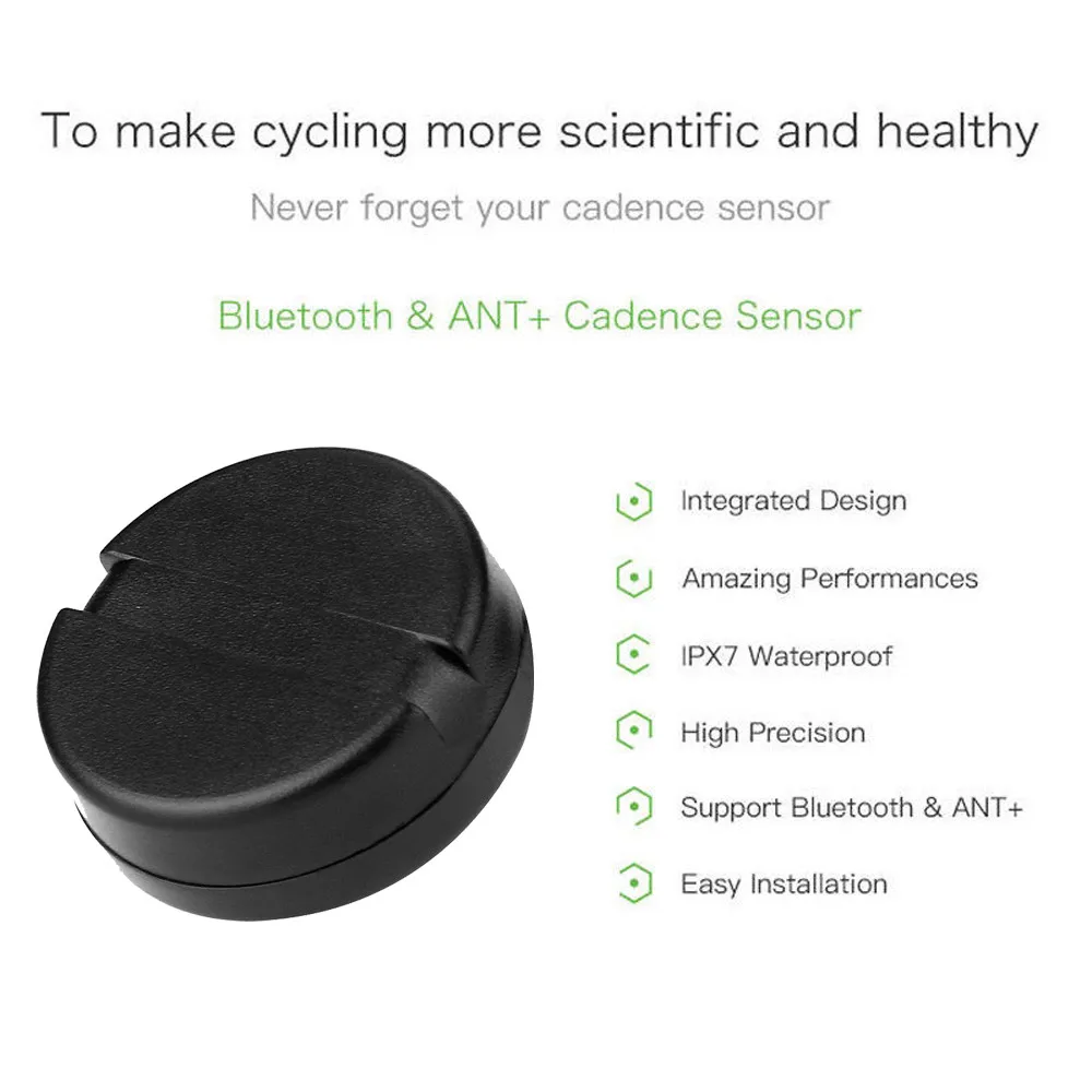 Датчик Каденции, умный беспроводной Bluetooth ANT, велосипедный велосипед, датчик скорости каденса, Водонепроницаемый велосипед