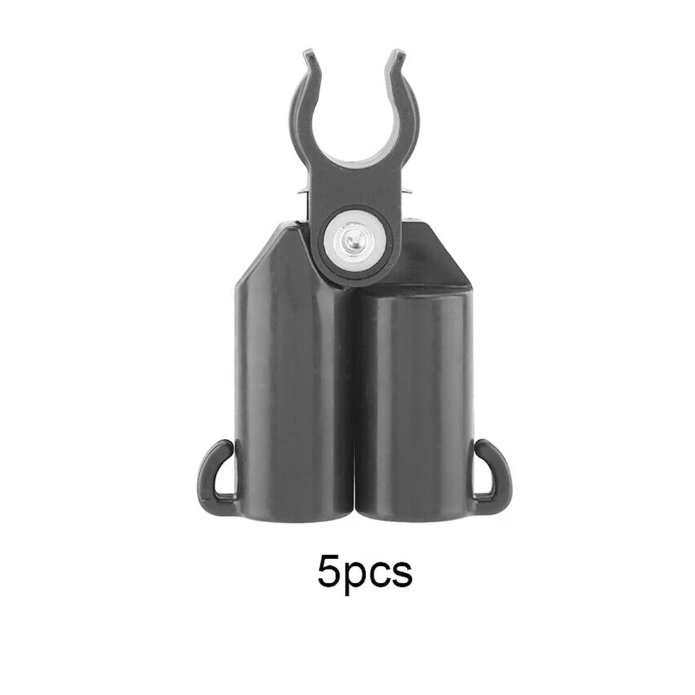 

5Pcs Easy Use Fixing Pipe Fork Rod Clamp Holder Shelf Connector Upright Greenhouse Clip Plant Support Fastener Vines Climbing