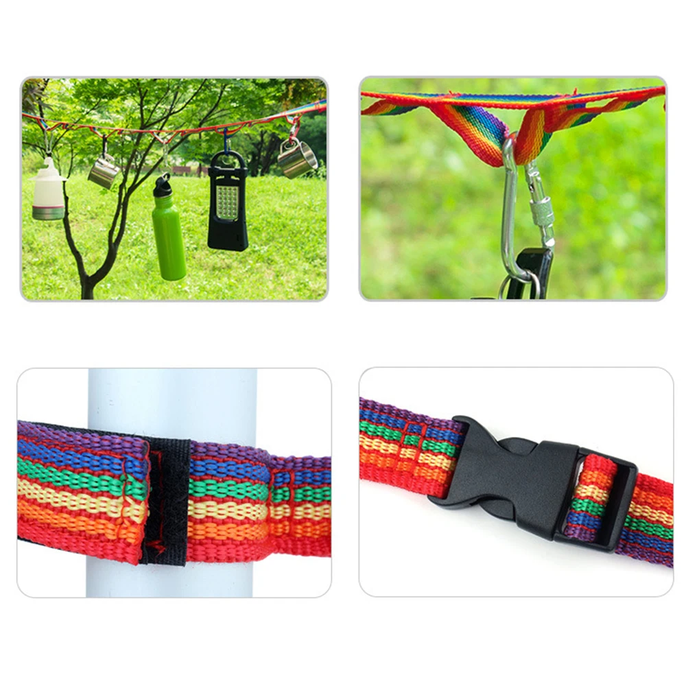 Новая уличная одежда с сумкой для хранения кемпинга Lanyard Multifunction Storage Hanging Rope Travel Tool