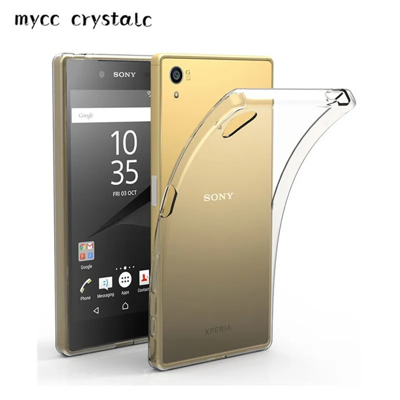 Прозрачный чехол для Sony Xperia Z5/Z5 Premium Z5 +/Z5 Compact Mini защитный ультратонкий