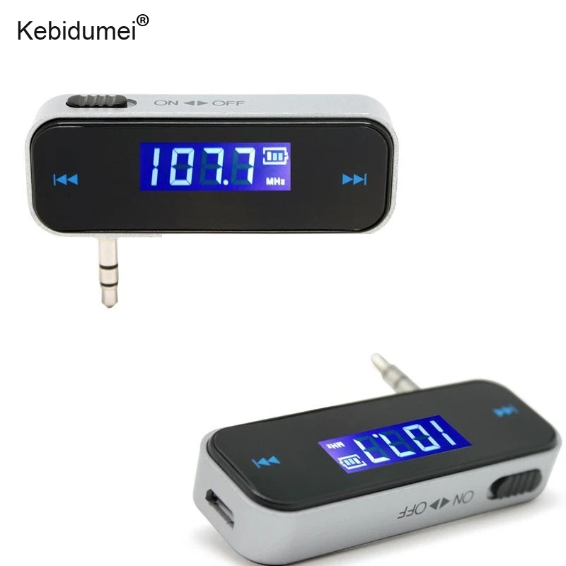 

3.5mm FM Transmitter Wireless Car Kit Music Audio FM Radio Adapter For iPhone 4 5 6 6S Plus Samsung MP3 Wireless FM Receiver
