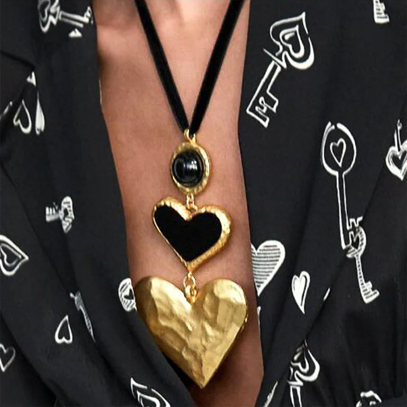Женское ожерелье KMVEXO, ожерелье в виде сердца