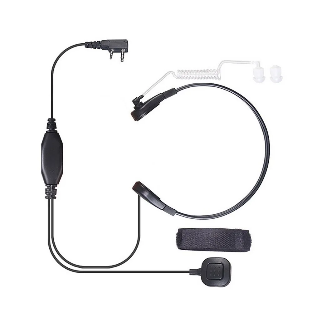 bilder für XQF Kehle Hörer Fingure PTT zweiwegradio headset für Kenwood Baofeng UV-5R GT-3 BF-888S KG-UV6D Walkie Talkie A100 bilder für XQF Kehle Hörer Fingure PTT zweiwegradio headset für Kenwood Baofeng UV-5R GT-3 BF-888S KG-UV6D Walkie Talkie A100