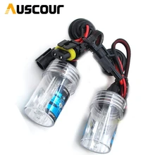 2 шт hid ксеноновая лампа Авто Лампа h1 h3 h4 h7 h11 hb3 hb4 Биксеноновая Лампа 6000k 4300k белый синий цвет