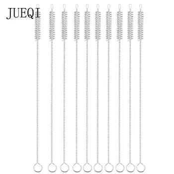 

Nylon Tube Brushes Straw Set For Drinking Straws / Glasses / Keyboards / Jewelry Cleaning Brushes Clean Tools 10pcs