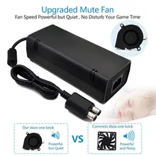 Для Xbox 360 Slim Адаптер переменного тока блок питания Блок питания 135 Вт блок питания шнур зарядного устройства для Xbox 360 Slim консоль 100-120 в