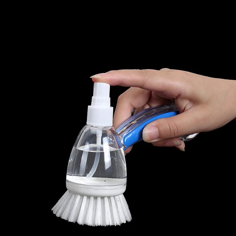 

Convenient 2 in 1 Pet Bath Brush Portable Pet Dog Trimming Brush with Spray @LS