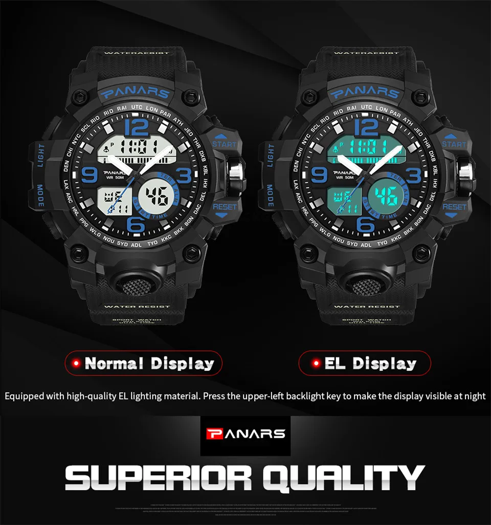 G Style Sports Watches Men Waterproof Digital Wrist Watches Male Clock Outdoor Running Watch For Men LED Electronic Wristwatches (8)