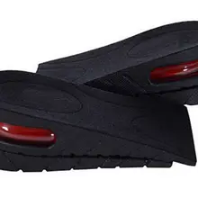 Регулируемый эргономичный дизайн с воздушной подушкой; НЕВИДИМЫЙ колодки с подъемом подошвы 2-Слои 5 см, обувь, увеличивающая рост, мягкие вставки под стельками обувь для мужчин и женщин