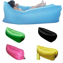 Fashion Lounge Sleep Bag Lazy Inflatable Beanbag Sofa Chair,Living Room Bean Bag Cushion,Outdoor Self Inflated Beanbag Furniture