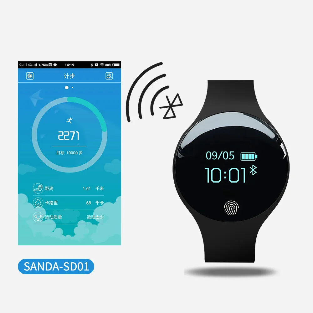 Bluetooth Смарт часы для IOS Android мужские женские спортивные умные Шагомер фитнес