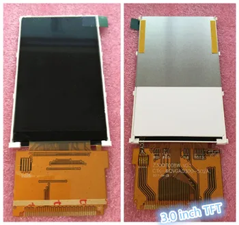

3.0 inch 37PIN TFT LCD Screen (16:9) ILI9327 Drive IC 240(RGB)*400 16Bit Data Interface