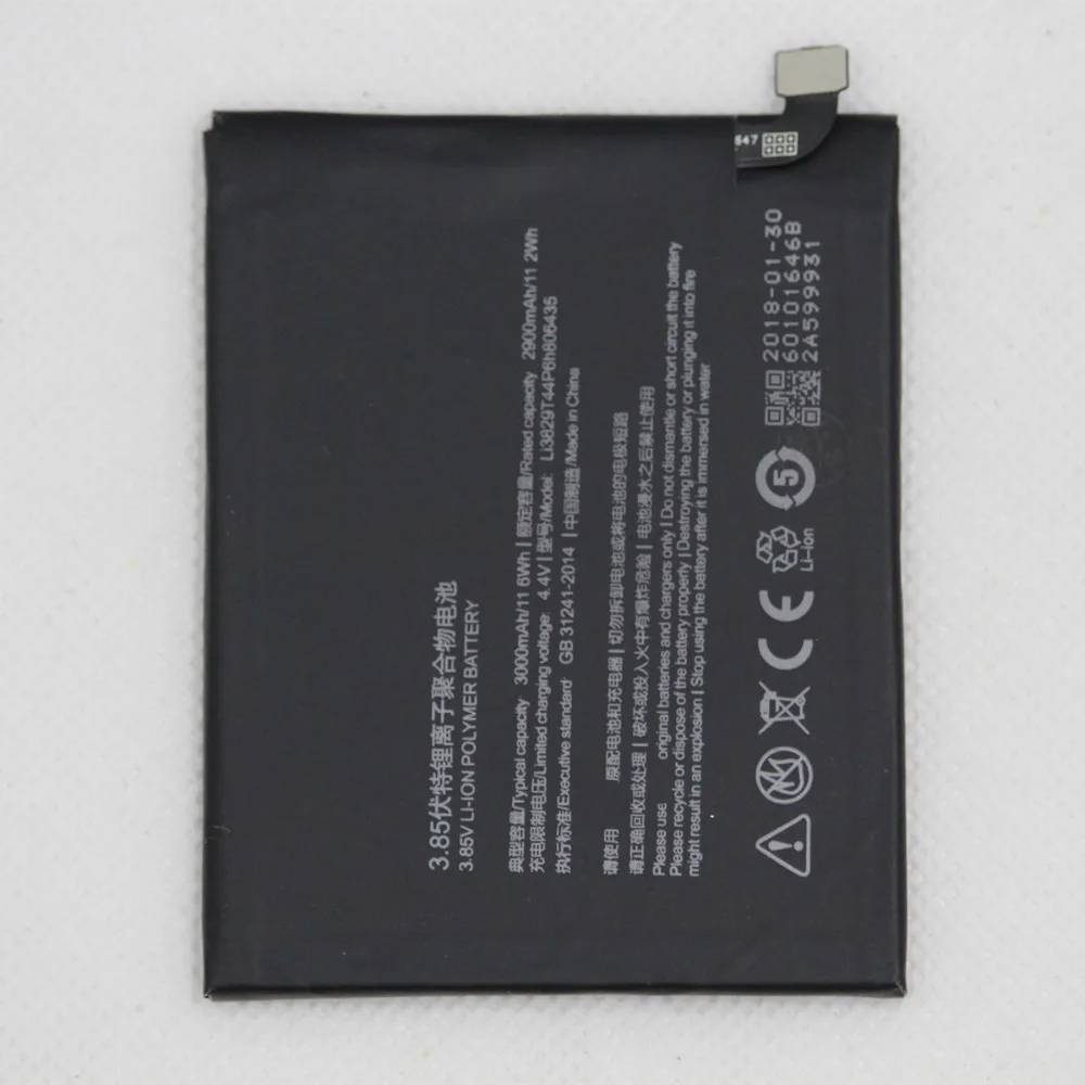 0 цикл батарея для ZTE Nubia Z11 Li3829T44P6h806435 NX531 3000mAh аккумулятор телефона с инструментами