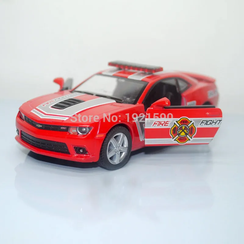 Chevrolet Camaro police version red (4)