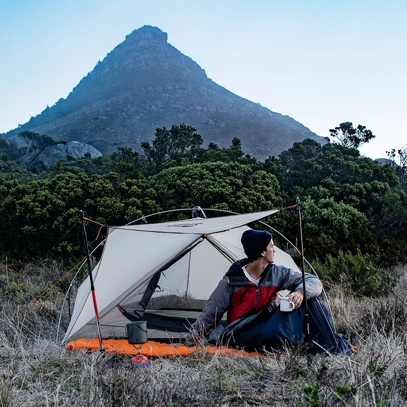 Naturehike Сверхлегкий Открытый bivouac палатка легкая установка 1 человек туристическое снаряжение 150D нейлоновые палатки с силиконовым покрытием