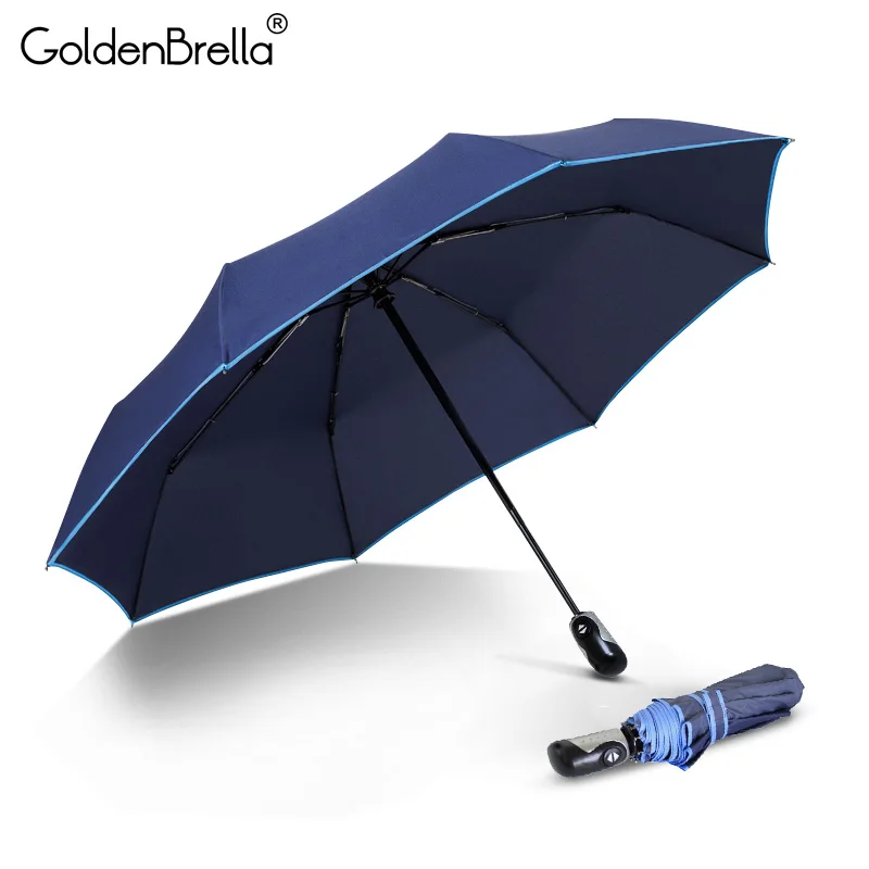 Classic Umbrella For Men Strong Wind Resistance Quality Automatic