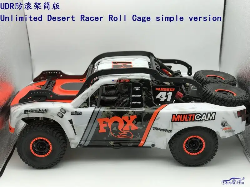 TRAXXAS udr нейлоновая рулонная клетка, рулонная арматура, оболочка для RC автомобиля 1/7, TRAXXAS, неограниченное количество, защита корпуса для пустынного гонщика