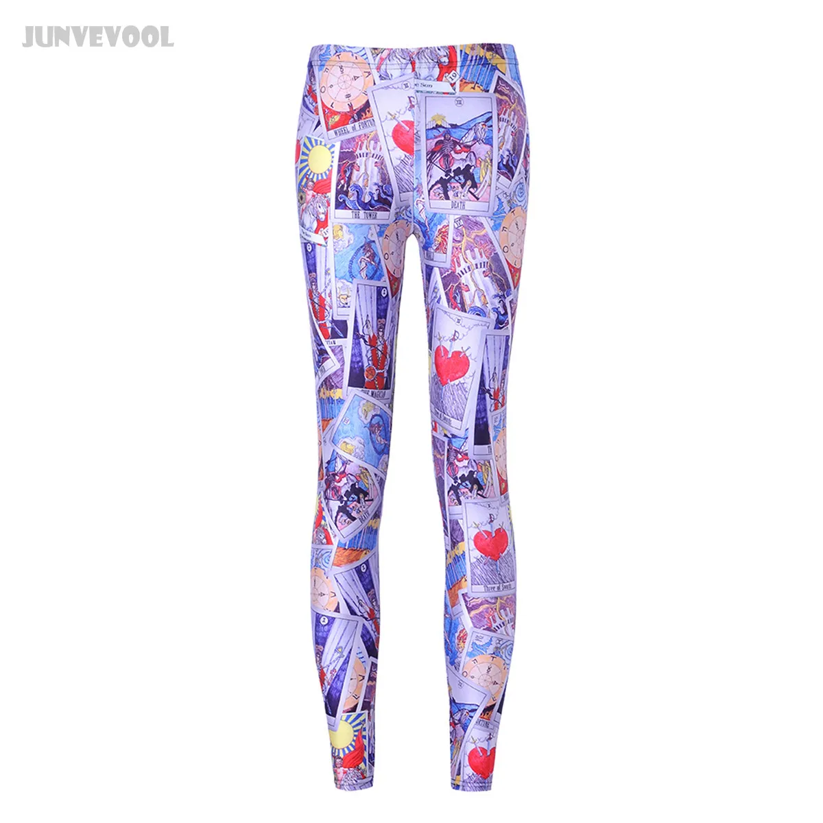 

Push Up Pants Leggings Cartoon Printed Women's Full Anime Print Colorful Legging Plus Size Stretchy Sexy Trousers Pencil Pants