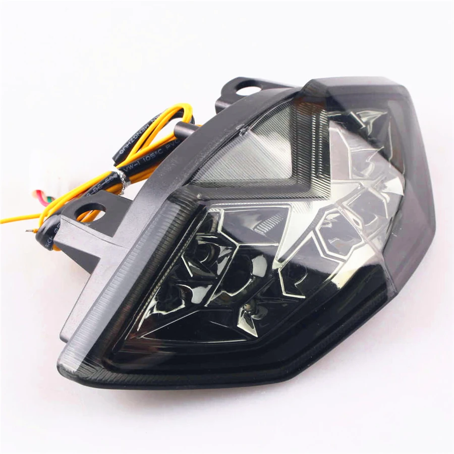 

For KAWASAKI Z1000 2010 2011 2012 2013 Motorcycle LED Turn Signals Integrated Tail Light Smoke