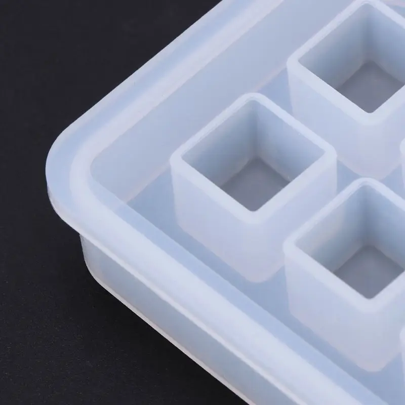 Силиконовая форма 12 мм 3D куб DIY Украшение стола Изготовление ювелирных изделий кулон Инструменты подарки ручной работы ремесла формы для эпоксидной смолы