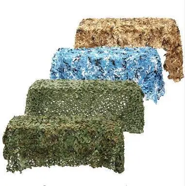 

4 colors 2M X 4M Military Camouflage Net Army Netting Sports Tent Woodlands Leaves Camo Cover for Outdoor Hunting Camping Car