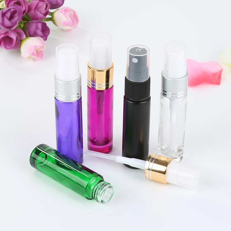 

Gradient Color 10ml Portable Travel Refillable Spary Perfume Oil Bottle Empty Cosmetic Containers Atomizer Bottle Easy To Use