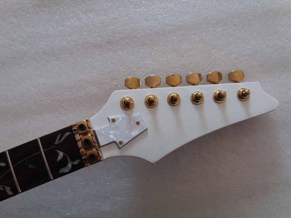 

Electric Guitar Neck 24 Fret Maple Replacement for Ib style and gold tuner