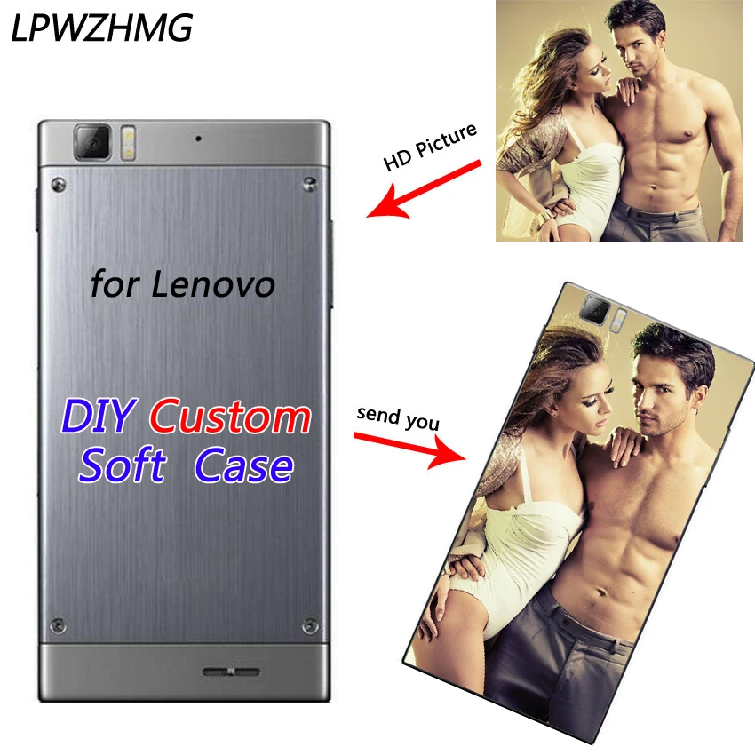 LPWZHMG пользовательский мягкий ТПУ чехол для Lenovo P70 S90 телефона прозрачная задняя