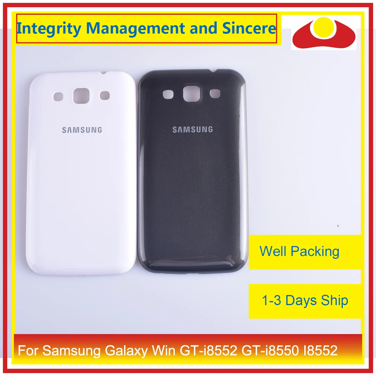 Для samsung Galaxy Win GT-i8552 GT-i8550 I8552 I8550 корпус батарея Дверь задняя крышка корпус замена корпуса