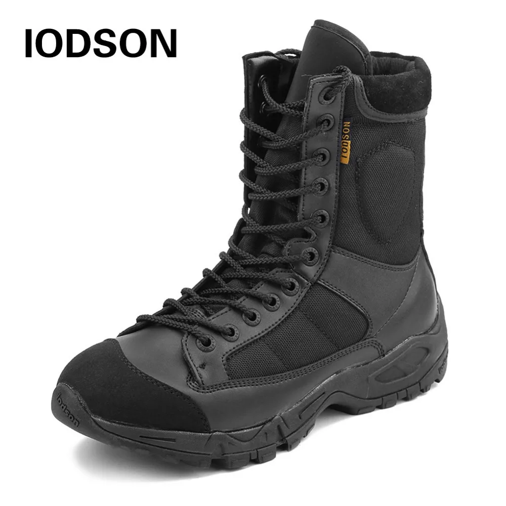 

New Brand Outdoors Winter Snow Boot Men's Military Tactical Boot Athletic Combat Ankle Boot Breathable Shoes Size 38-45 JR-633