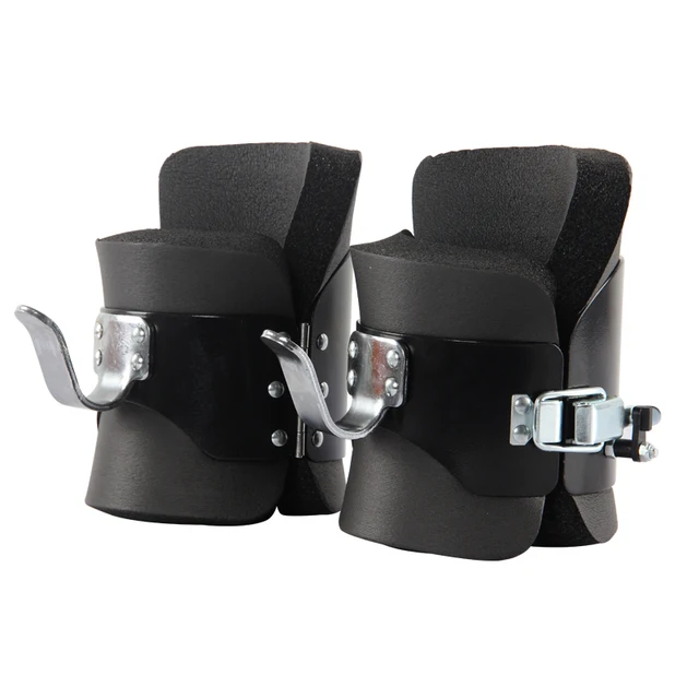 US $51.24 1 Pair Anti Gravity Inversion Boots Therapy Hang Spine Ab Chin Up for gym Safer Body Fitness Buildi