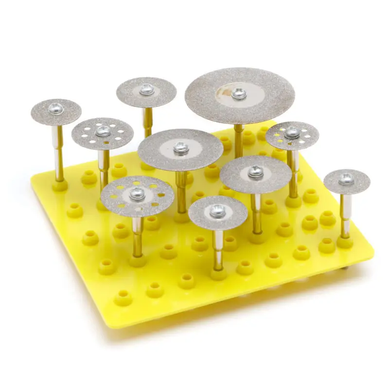 10Pcs 2.35mm Diamond Cutting Disc For Rotary Mini Drills Cut Off Wheel