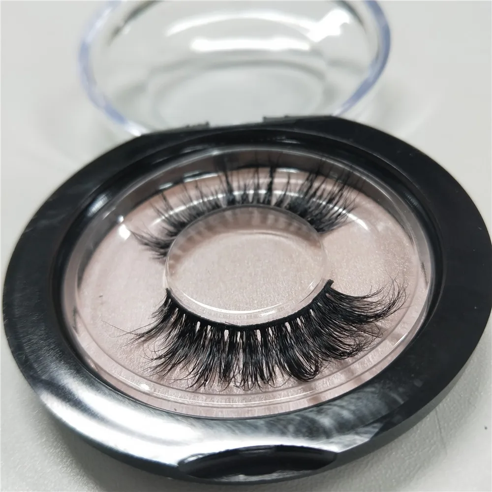 

Free shipping 3D mink false custom eyelash packaging Fake Eyelashes extension wholesale mink lashes with customized label