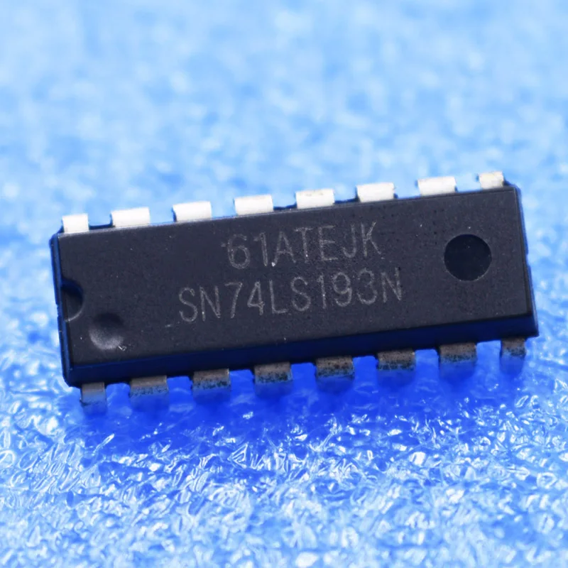 10PCS/LOT NEW 74LS193 SN74LS193N DIP-16 Dual Clock Reversible Counter