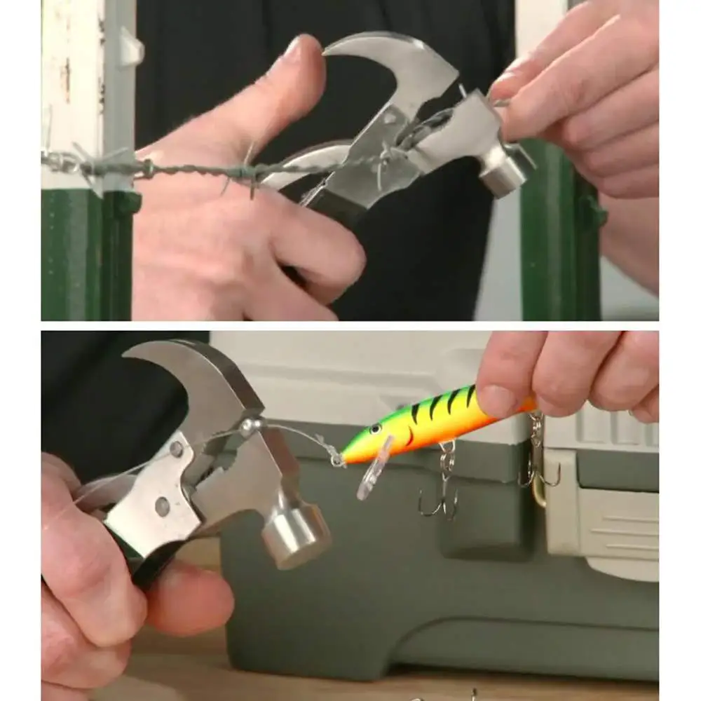 

1 PC Bicycle Tools 18 In One Hammer Screwdriver Worth Of Tools In The Palm Multi-Function Cycling Toolbox in The Palm 2019 Hot